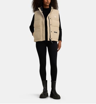 Doudoune sans manches Legacy Freestyle  - Canada Goose - Beige army