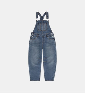 Salopette barrel ample coton stretch - Levi's Kids - Bleu