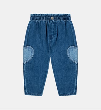 Pantalon balloon en coton denim - Levi's Kids - Bleu