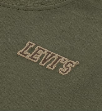 T-shirt In The Woods - Levi's Kids - Olive