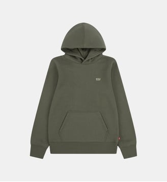 Hoodie droit coton polaire doux - Levi's Kids - Olive foncé