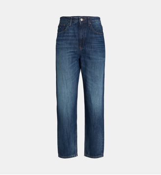 Jean 90'S Mom High Tapered - Tommy Hilfiger - Bleu foncé