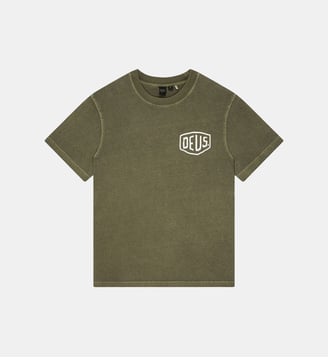 Shield Gd Tee - Deus Ex Machina - Olive green