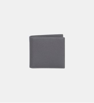 Portefeuille en cuir - THOM BROWNE - Gris