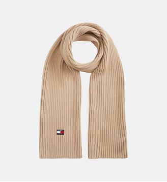 Echarpe coton - Tommy Hilfiger - Beige