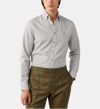Chemise Flannel FD - Hackett London - Hunter green