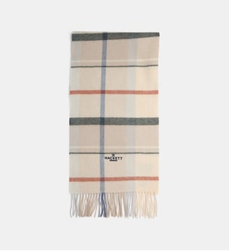 Écharpe en laine et cachemire - Hackett London - Natural beige