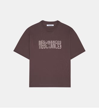 T-shirt Relax Resonances - Etudes Studios - Brun