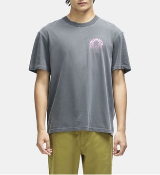 T-shirt Catchin Rays - Deus Ex Machina - Anthracite
