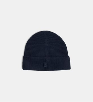Bonnet en laine mélangée - Aigle - Bleu foncé