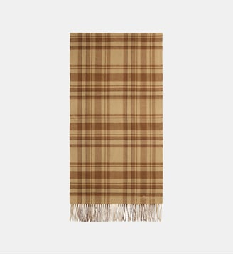 Écharpe en laine - Lauren Ralph Lauren - Beige et marron