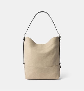 Sac cabas Belted en coton - Lemaire - Lin