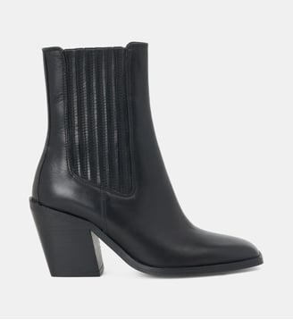 Boots velours Palma - Mellow Yellow - Noir