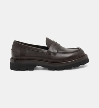 Mocassins en cuir Frankie - Mellow Yellow - Marron