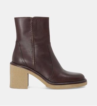 Boots velours Kyoto - Mellow Yellow - Marron