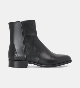 Boots en cuir Peter - Mellow Yellow - Noir
