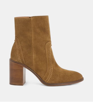 Boots velours Mexico - Mellow Yellow - Camel