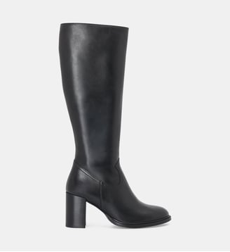 Bottes velours Erka - Mellow Yellow - Noir