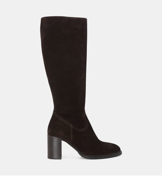 Bottes velours Erka - Mellow Yellow - Marron