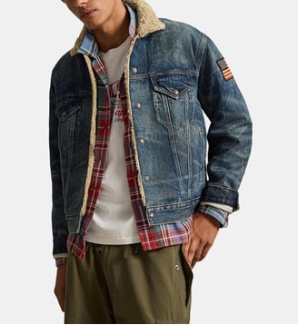 Veste Trucker en denim - Polo Ralph Lauren - Bleu denim