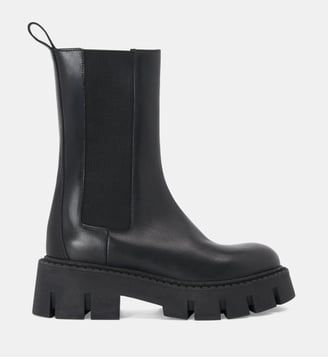 Boots crantées Root - Mellow Yellow - Noir