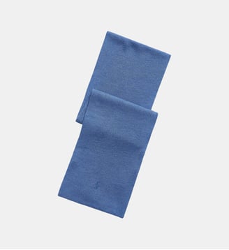Écharpe en laine poney distinctif - Polo Ralph Lauren - Bleu