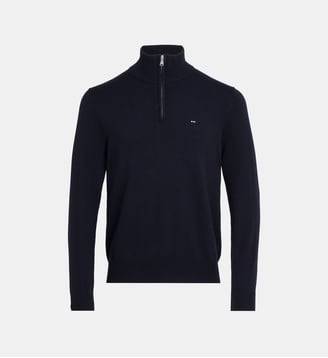 Pull col camionneur Edinburgh - Eden Park - Bleu foncé