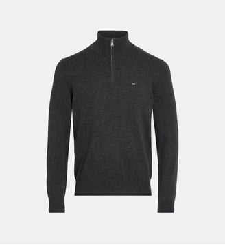 Pull col camionneur Edinburgh - Eden Park - Gris foncé