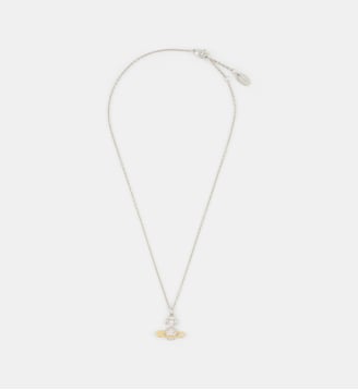 Collier ras de cou pendentif Hectorina - Vivienne Westwood - Argenté et doré