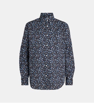 Chemise Bislama en coton - Eden Park - Bleu foncé