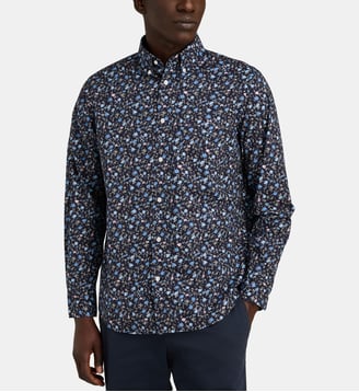 Chemise Bislama en coton - Eden Park - Bleu foncé