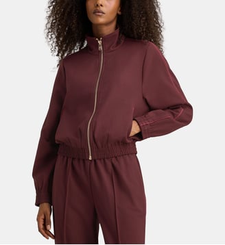 Veste de jogging courte Boris - Karma Koma - Bordeaux