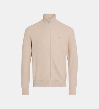 Gilet zippé Honey - Eden Park - Beige clair