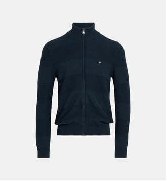Cardigan zippé Brighthoney - Eden Park - Bleu marine