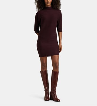 Robe pull courte Beauty - Karma Koma - Black purple