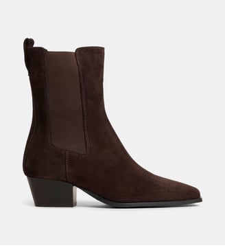 Bottines Spinel cuir suède - Bibi Lou - Marron