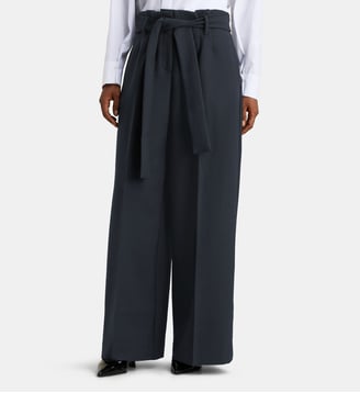Pantalon paperbag large Jeanne - Karma Koma - Black