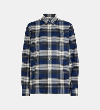 Chemise droite Hanworth Jasper - Eden Park - Tartan marine