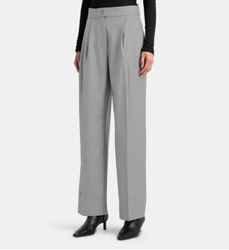 Pantalon large Doyer à pinces - The Frankie Shop - Gris clair