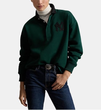 Sweat Rugby Yankees - Polo Ralph Lauren - Vert