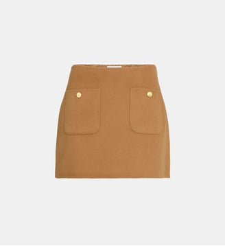 Jupe courte Lady - Tommy Hilfiger - Camel