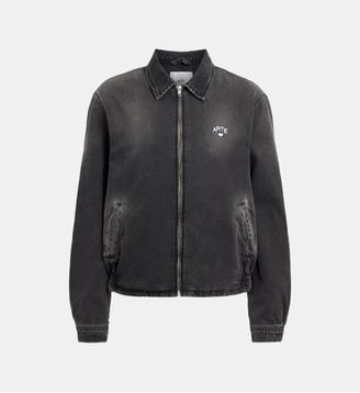 Veste Heart signature en denim - Arte - Noir