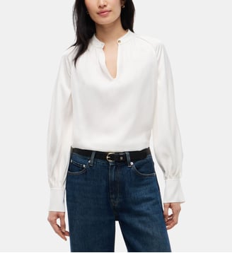 Blouse fluide - Tommy Hilfiger - Blanc