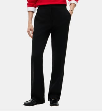 Pantalon bootcut taille haute - Tommy Hilfiger - Noir