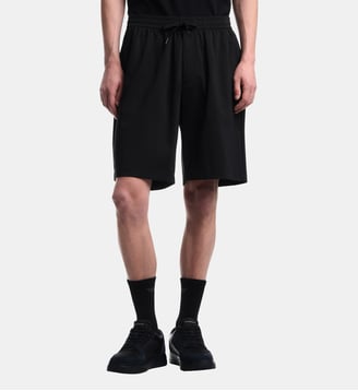 Bermuda droit signature - Emporio Armani - Noir