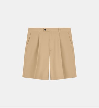 Bermuda droit signature - Emporio Armani - Beige