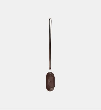 Étui à lunettes en cuir à tannage végétal - Lemaire - Marron foncé