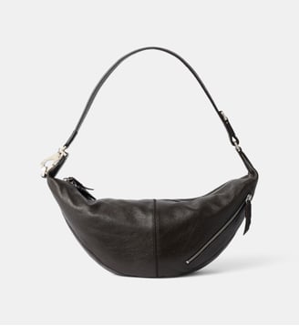 Mini sac à main en cuir - Lemaire - Chocolat noir