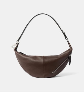 Mini sac à main en cuir - Lemaire - Marron