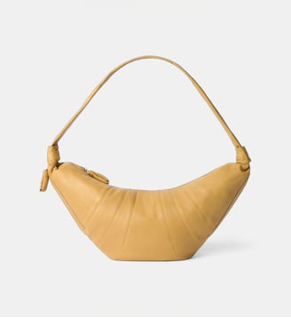 Sac Croissant Large en cuir - Lemaire - Butter